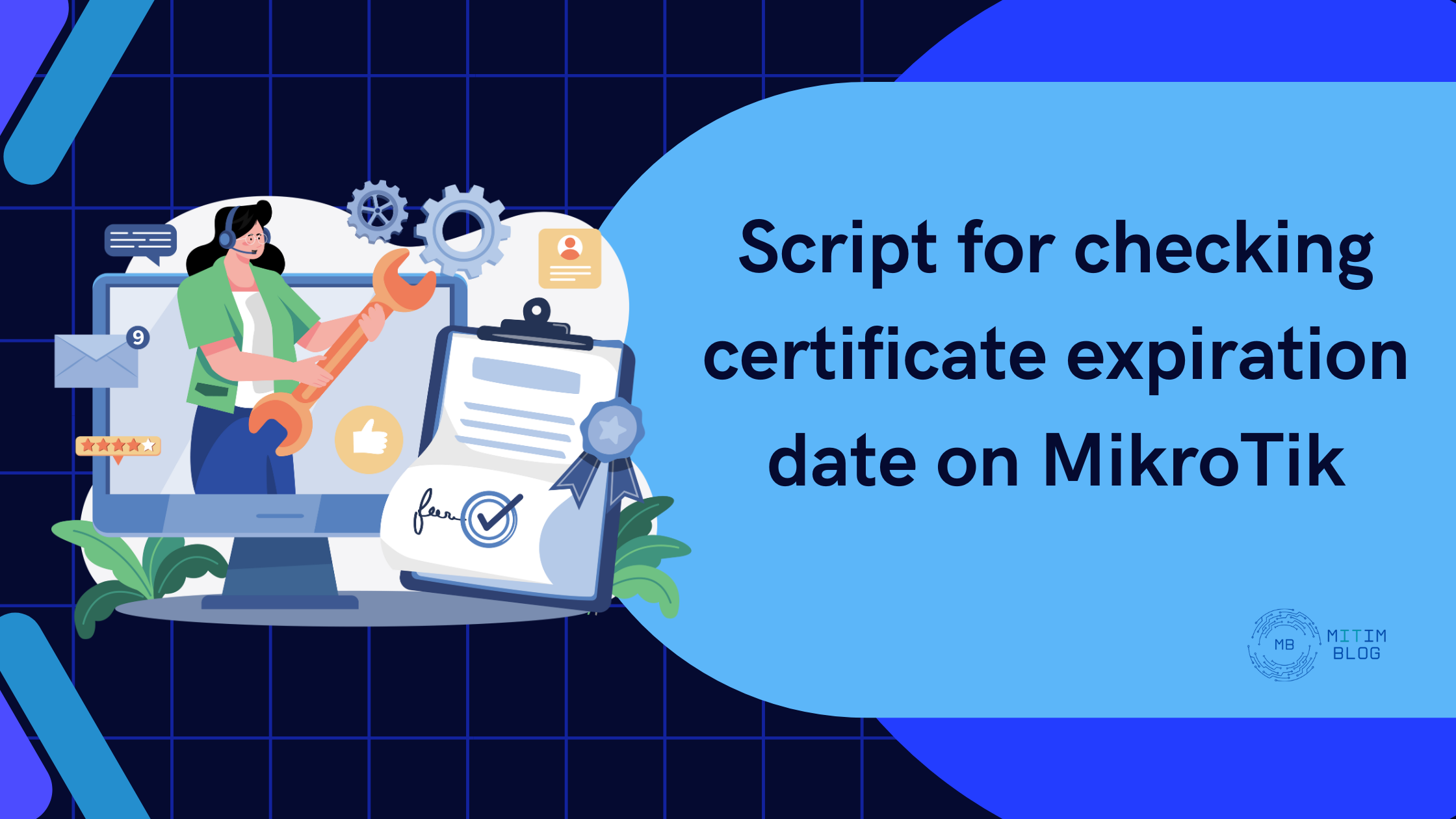 Script for checking certificate expiration date on MikroTik